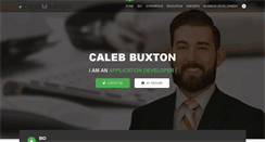Desktop Screenshot of calebbuxton.com