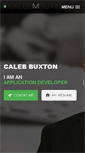 Mobile Screenshot of calebbuxton.com